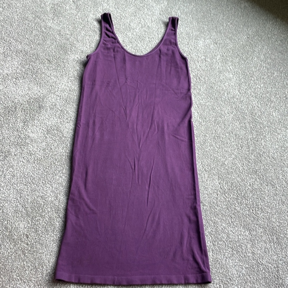 Dark Purple Tank Dress